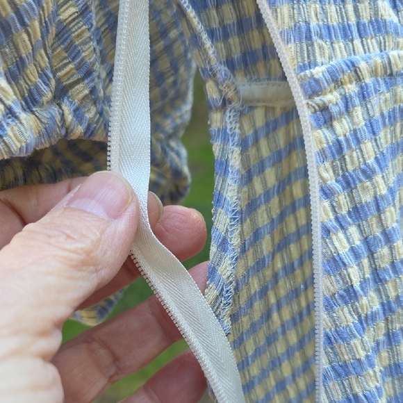 NEW $485 RHODE GINNY MIDI DRESS IN CERULEAN SIZE 6 - Picture 9 of 11